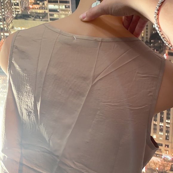 M - THE LIMITED - NWT - reversible sequin cream tank - Picture 13 of 16